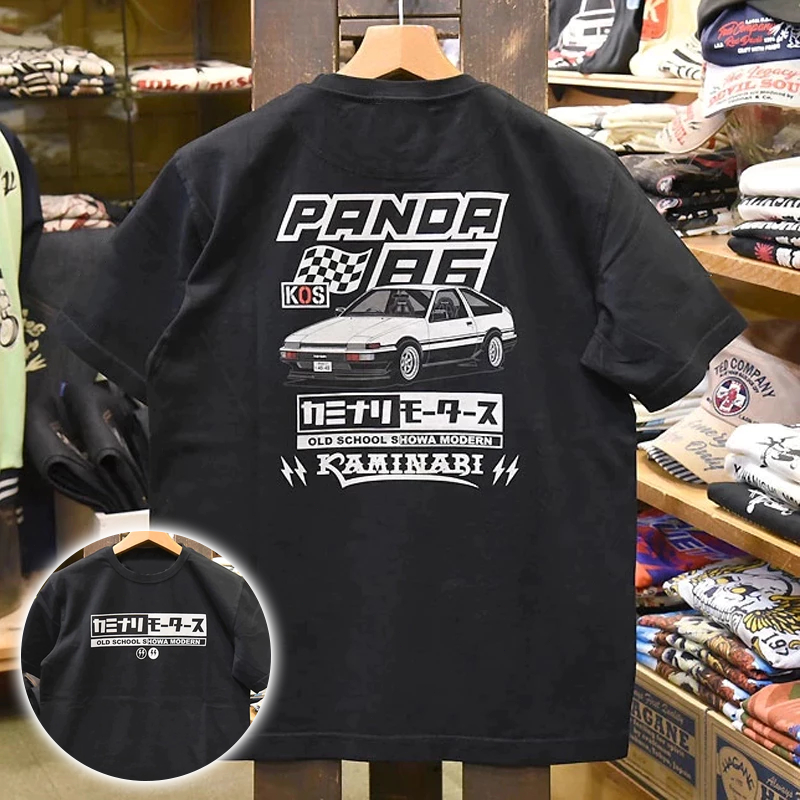 Áo Thun Cotton Nguyên Chất Tay Ngắn In Hình Xe Hơi Phong Cách Cổ Điển Hàng Ngày Phong Cách Mới Cho Nam Và Nữ -41