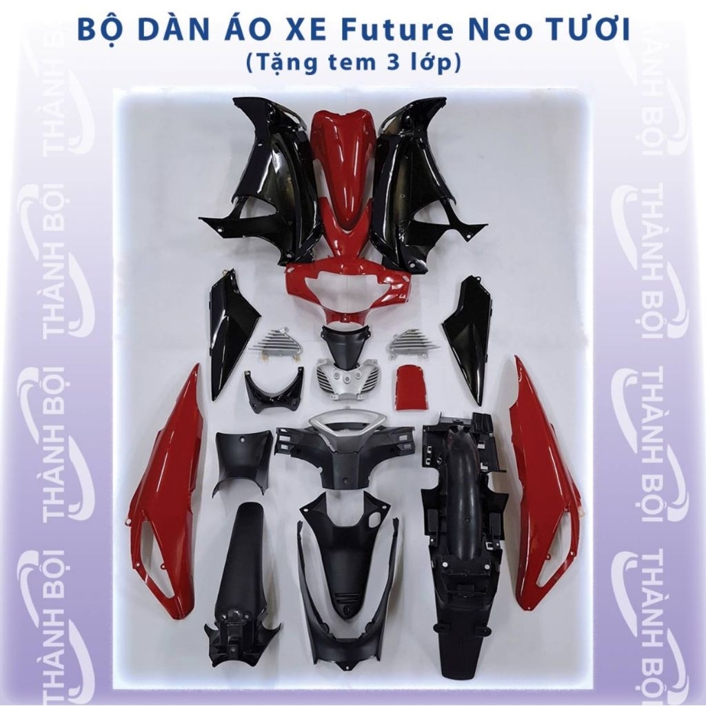 Dàn áo Future Neo 2006-2010, nhựa ABS cao cấp (tặng tem 3 lớp), phối màu & đặt sơn theo yêu cầu