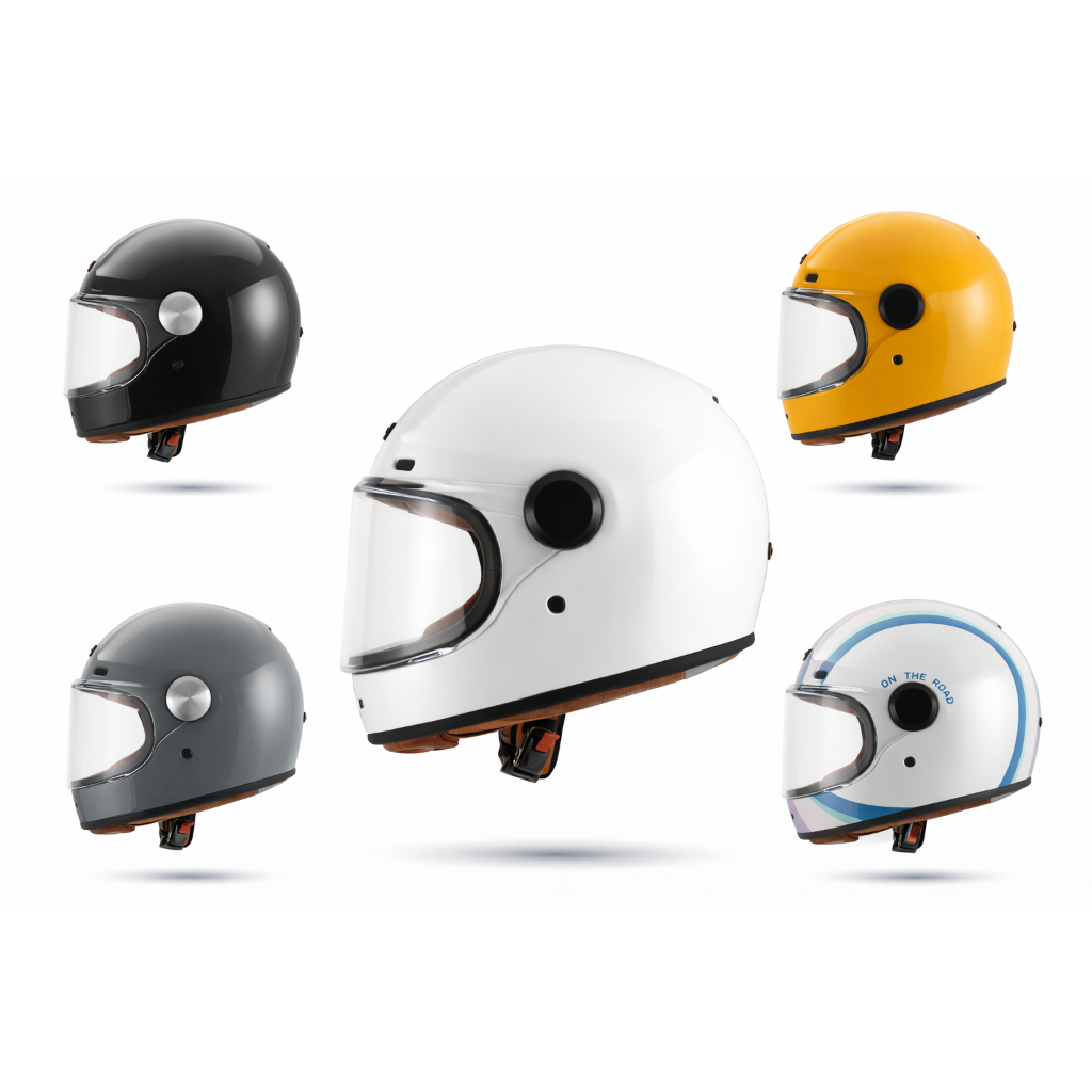 Mũ fullface clasico Bulldog Shiba