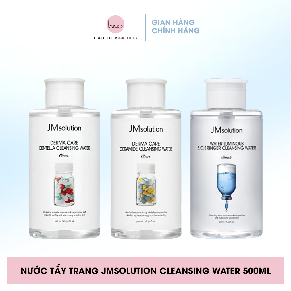 Nước Tẩy Trang JMsolution Cleansing Water 500ml
