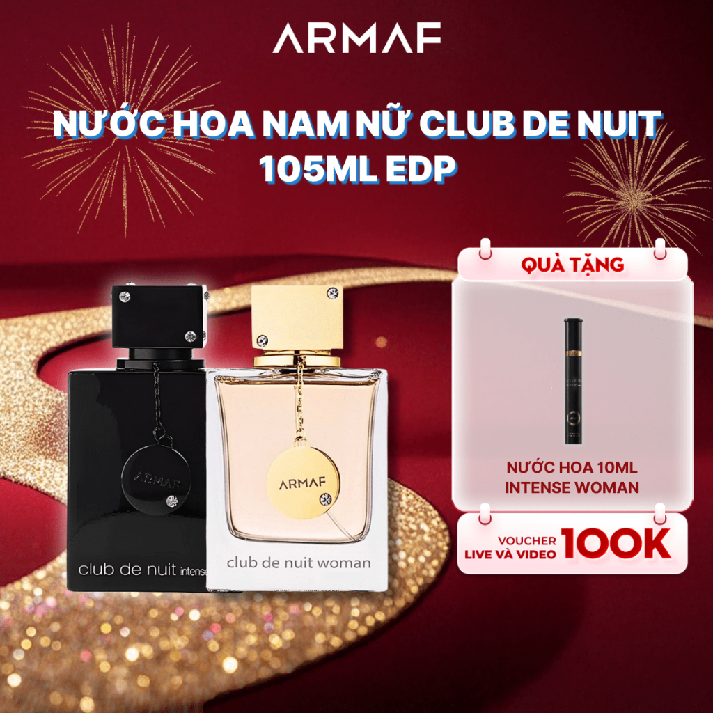 Nước Hoa Nam Nữ ARMAF Club De Nuit Full Size 105ML EDP