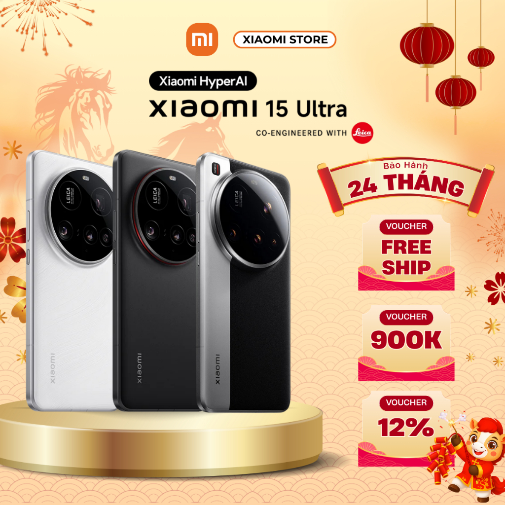 Điện thoại Xiaomi 15 Ultra 16/512GB - 16/1TB - Hàng Chính Hãng ( Nguyên Seal Chưa Active )