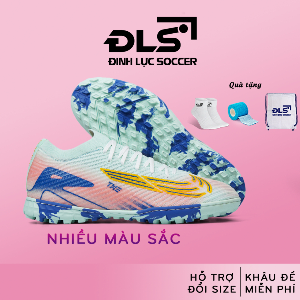 Giày Bóng Đá Việt Nam Vapor 16 Elite ĐINH LỰC SOCCER Đinh TF Cỏ Nhân Tạo, Upper Mềm, Đã Khâu Đế
