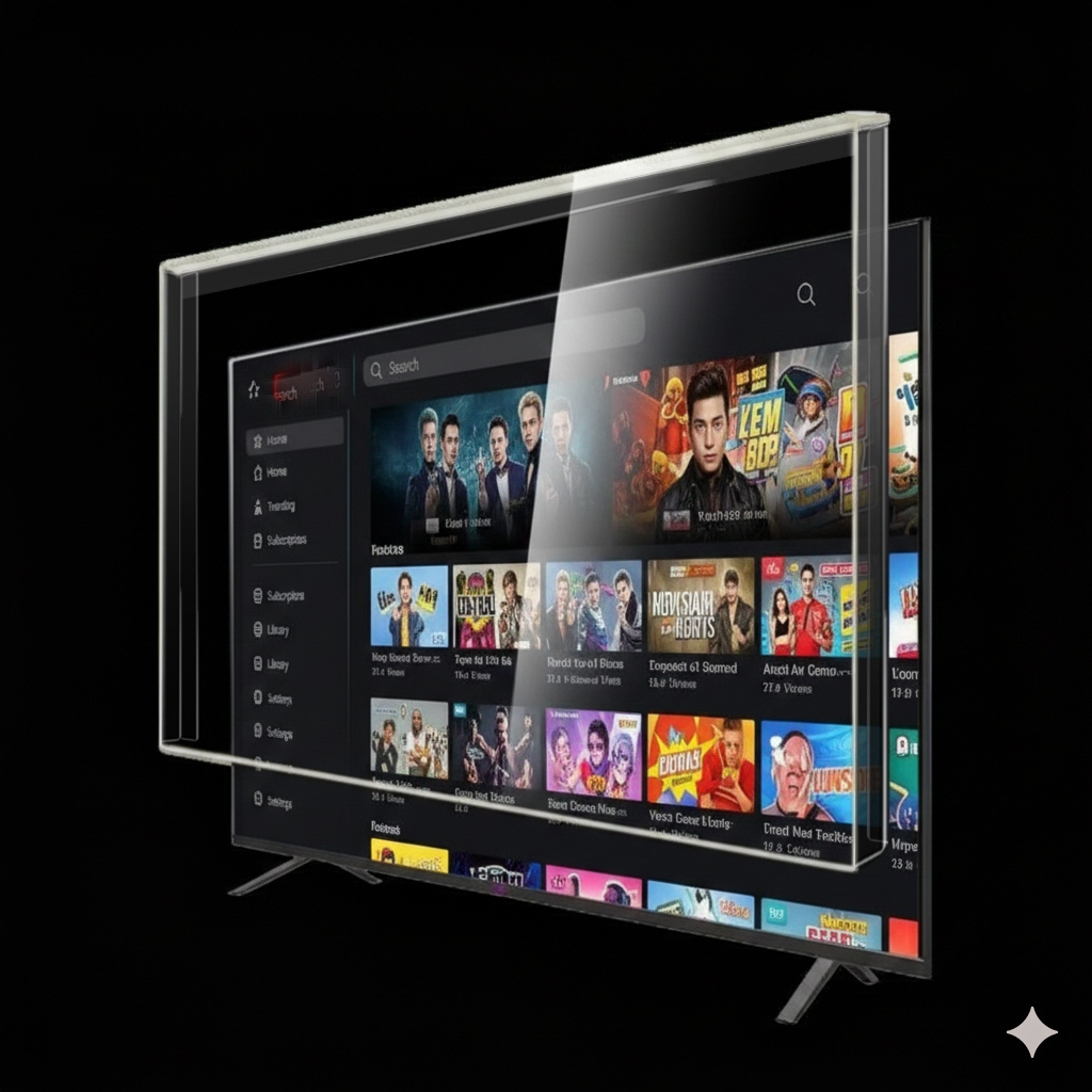 Tấm Chắn Mica Cường Lực Cho Tivi 55 Inch: Chống Trầy Xước, Chống Bụi, Độ Bền Cao