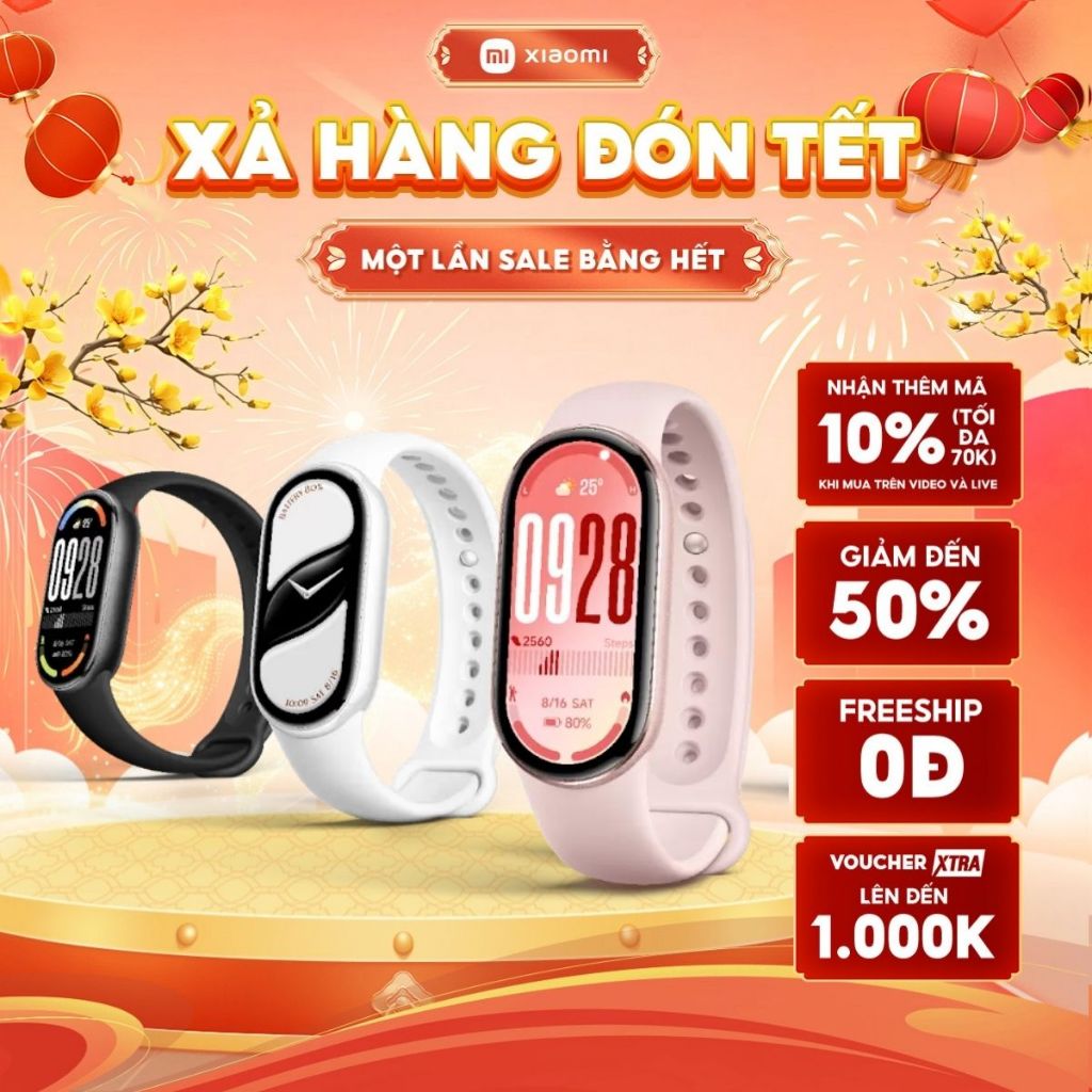 Vòng Đeo Tay Thông Minh Xiaomi Mi Smart Band 10 / AMOLED 1.72