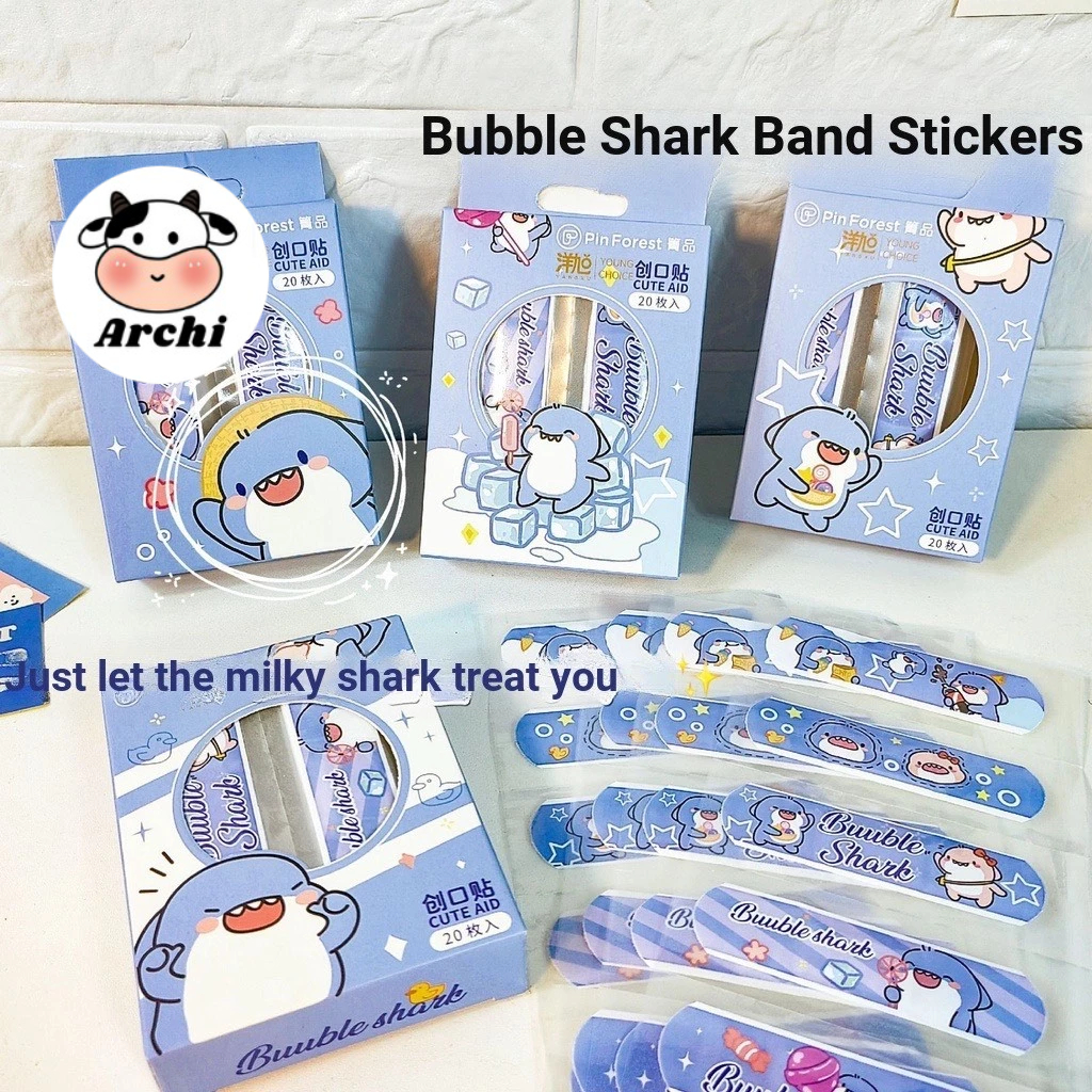 Hộp 20 băng dán cá nhân Urgo họa tiết hoạt hình dễ thương