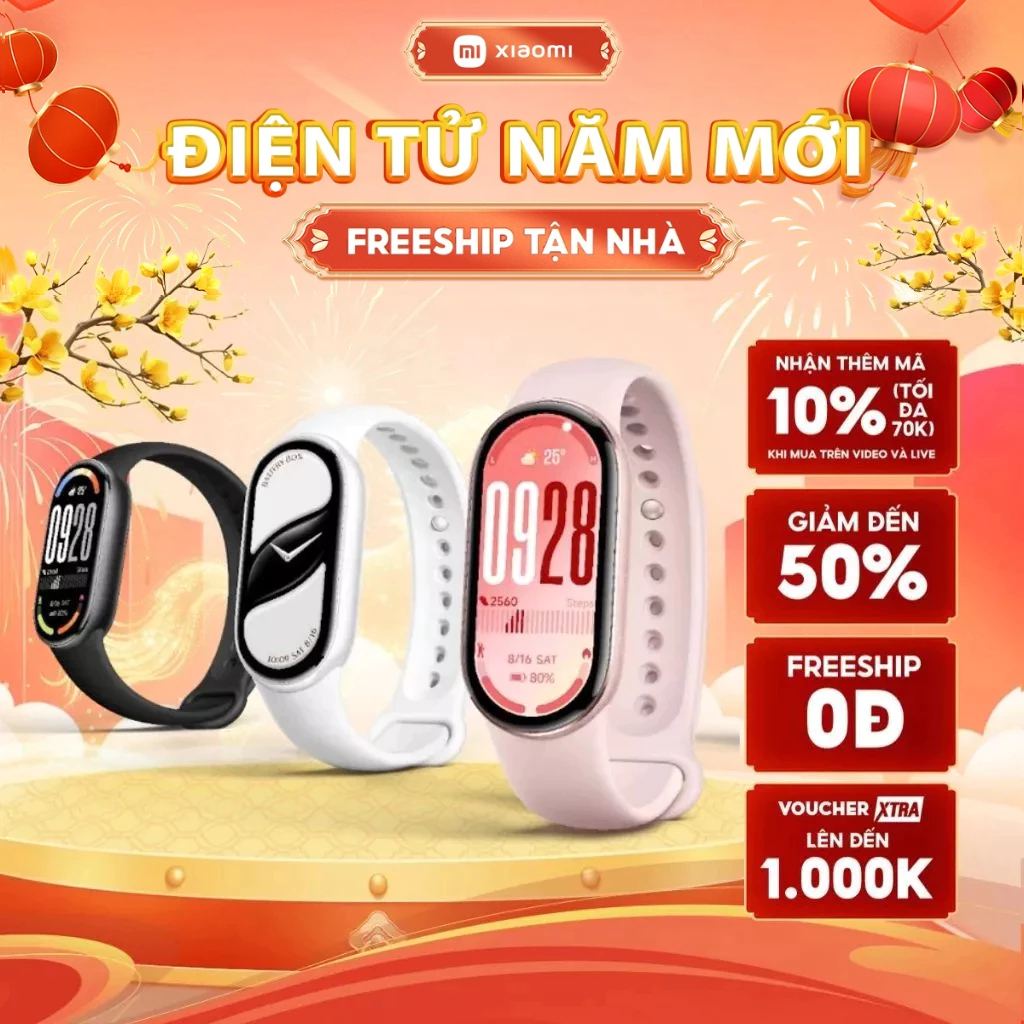 Vòng Đeo Tay Thông Minh Xiaomi Mi Smart Band 10 / AMOLED 1.72