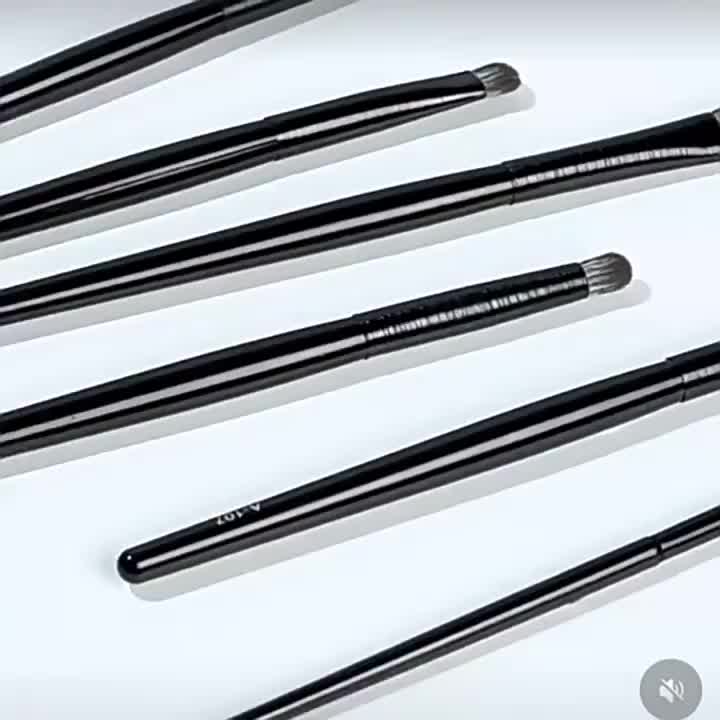 Bộ cọ phấn mắt 4 mảnh, Bàn chải trang điểm tóc dê Công cụ bôi trộn XQ8111219 | BigBuy360 - bigbuy360.vn