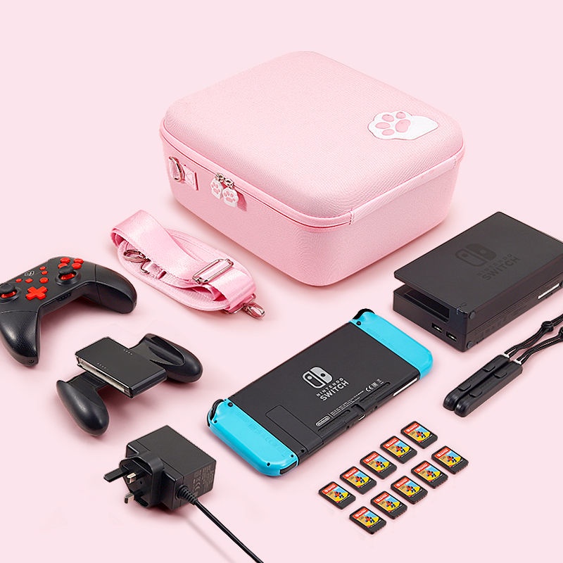 Túi Đựng Máy Chơi Game Nintendo Switch / OLED Chất Liệu Cứng Cáp