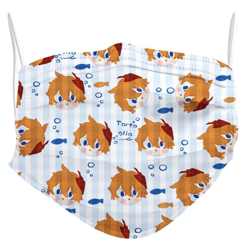 Mặt Nạ Tác động của Genshin có sẵn bốalia Mandrill Wendy Zhongli Fengyuan Wanye. Ebzo