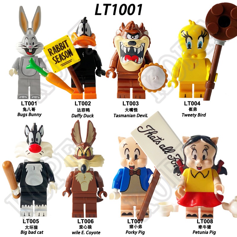 Bộ Đồ Chơi Lắp Ráp Mô Hình Thỏ Bunny Cho Trẻ Em