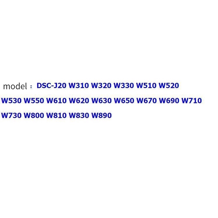 Bộ 3 Dây Cáp Sạc Pin Máy Ảnh Sony DSC-W310 W320 W330 W520 W530 NP-BN1