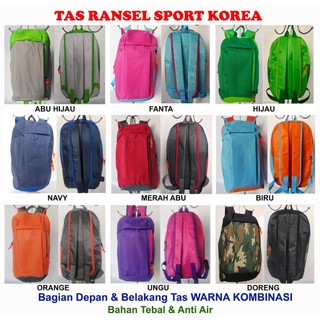Ba Lô Du Lịch 7.7 Inch Thời Trang Hàn Quốc Dành Cho Nam Và Nữ
