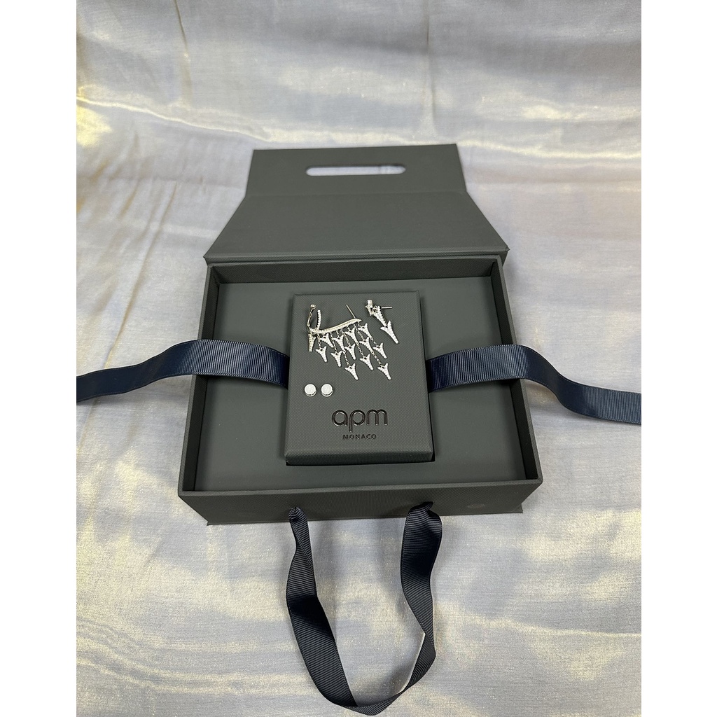 Khuyên Tai Kẹp Vành Tai Hình Đuôi Rồng Đính Đá Độc Đáo Thời Trang Cho Nữ