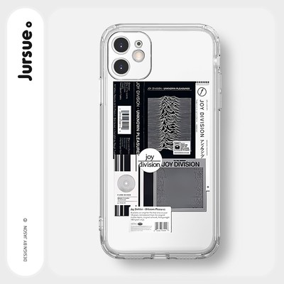Ốp lưng JURSUE mềm chống sốc viền vuông hình độc lạ Cho iPhone 17 16 15 14 13 12 11 Pro Max SE 2020 X XR XS 8 7 ip 6S 6 Plus Y2965