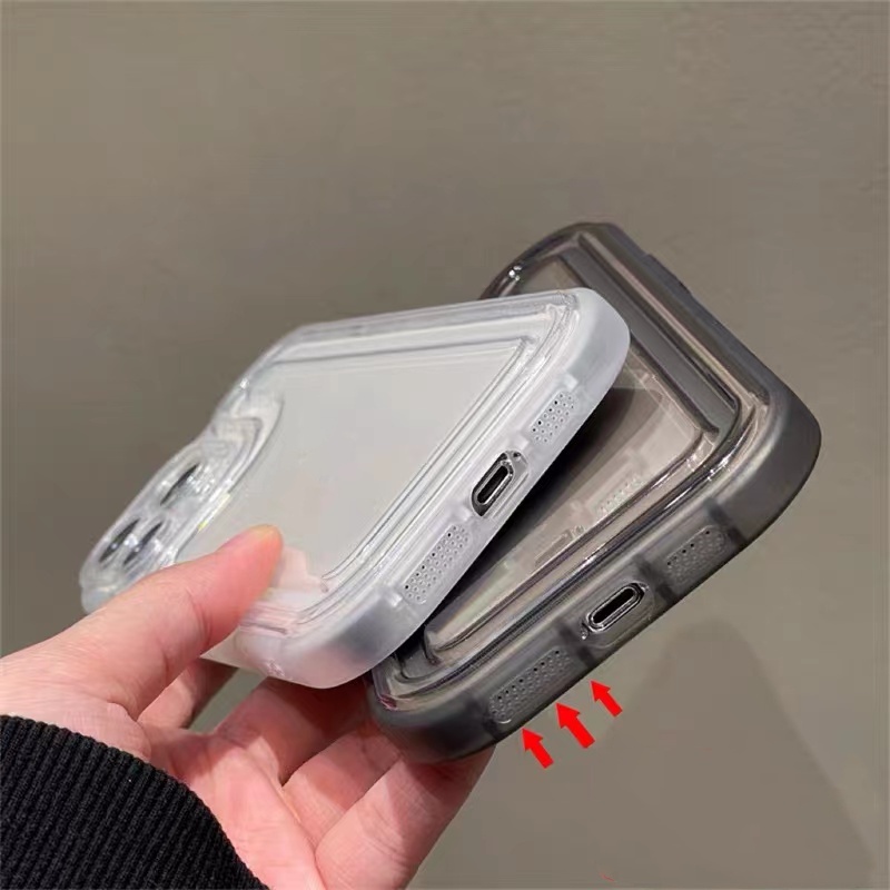 Ốp Điện Thoại TPU Mềm Có Đệm Khí Thân Thiện Với Da Chống Sốc Cho iPhone 14 Pro max 13 12 11 Pro max x xs max xr