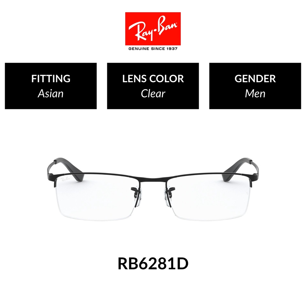 Mắt Kính Ray-Ban - RX6281D 2503 - Kính thường