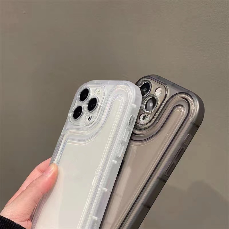 Ốp Điện Thoại TPU Mềm Có Đệm Khí Thân Thiện Với Da Chống Sốc Cho iPhone 14 Pro max 13 12 11 Pro max x xs max xr
