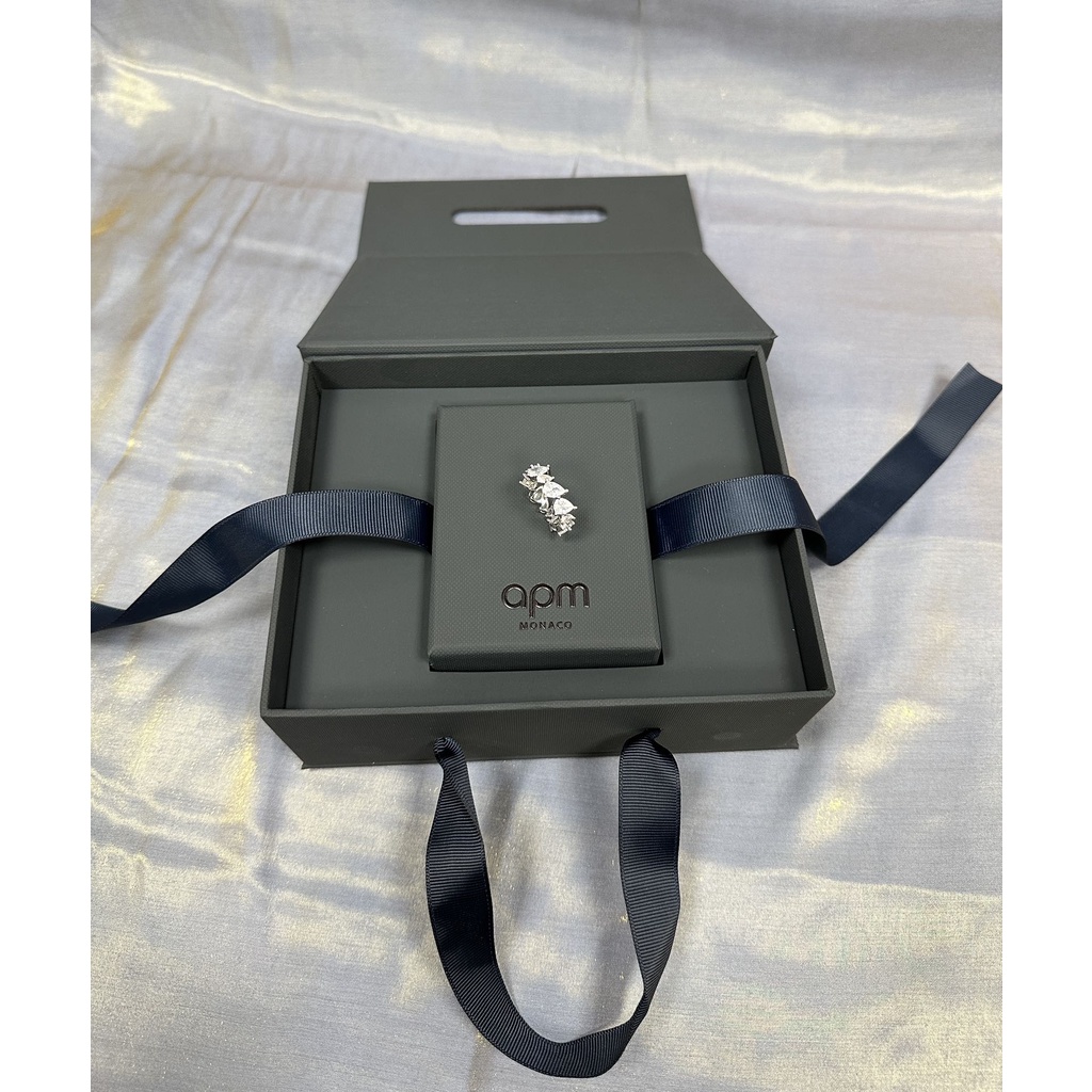 Nhẫn Hình Giọt Nước Monaco Phong Cách Mới Đơn Giản Cá Tính Dành Cho Nữ