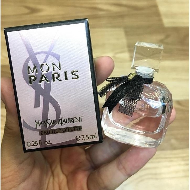 Nước hoa nữ ysl mon paris mini 7.5ml chấm. Nước hoa chính hãng thơm lâu 8 tiếng, nhẹ nhàng và quyến rũ