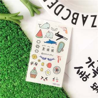 Hình xăm mini cá tính DIY phong cách