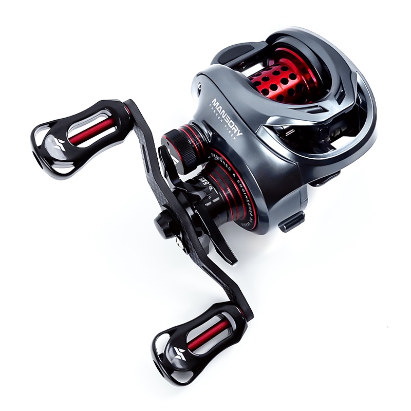 Seair Guồng Quay Cần Câu Cá Hai Mặt Bằng Sợi carbon Siêu Nhẹ 146g 11 + 1bb 7.3: 1