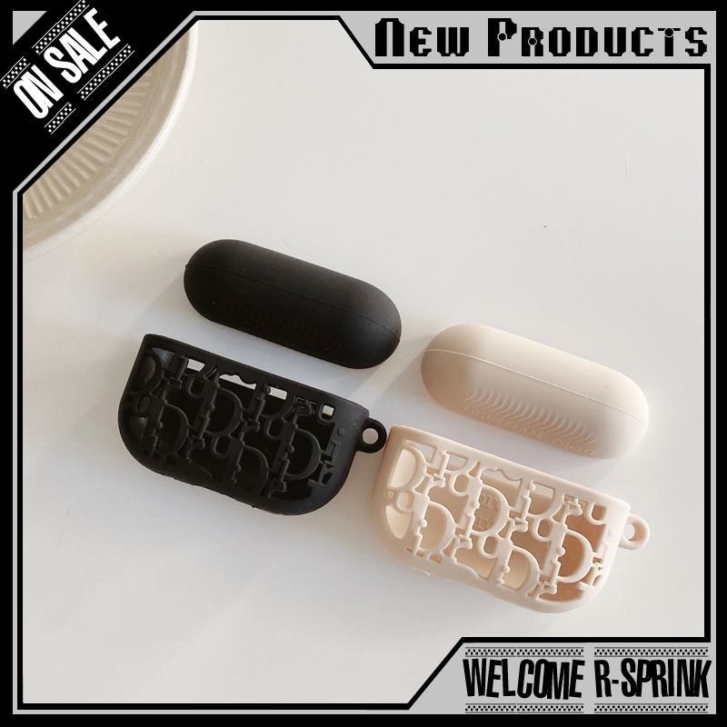 Mờ/matte Vỏ Bảo Vệ Hộp Sạc Tai Nghe airpods Pro / 3 Họa Tiết Sang Trọng Chất Lượng Cao