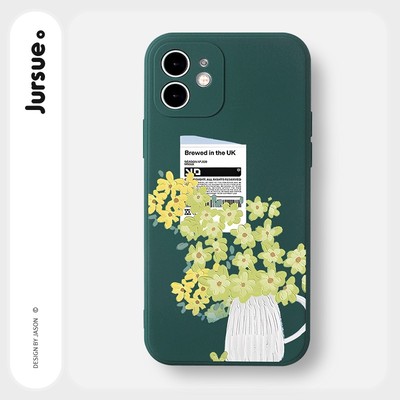 Ốp lưng JURSUE mềm chống bẩn hình độc lạ Cho iPhone 17 16 15 14 13 12 11 Pro Max SE 2020 X XR XS ip 8 7 Plus Y2975