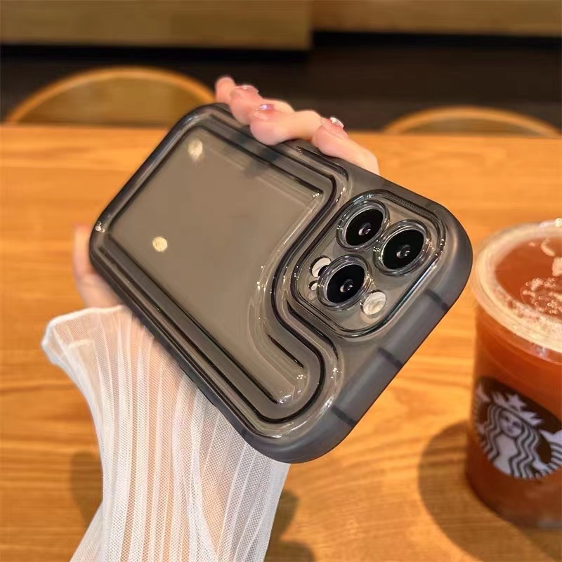 Ốp Điện Thoại TPU Mềm Có Đệm Khí Thân Thiện Với Da Chống Sốc Cho iPhone 14 Pro max 13 12 11 Pro max x xs max xr