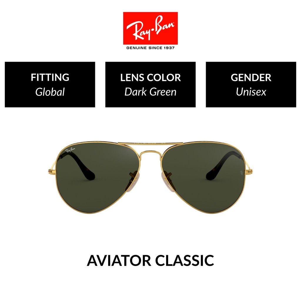 Mắt Kính RAY-BAN AVIATOR LARGE METAL - RB3025 181 - Kính mát