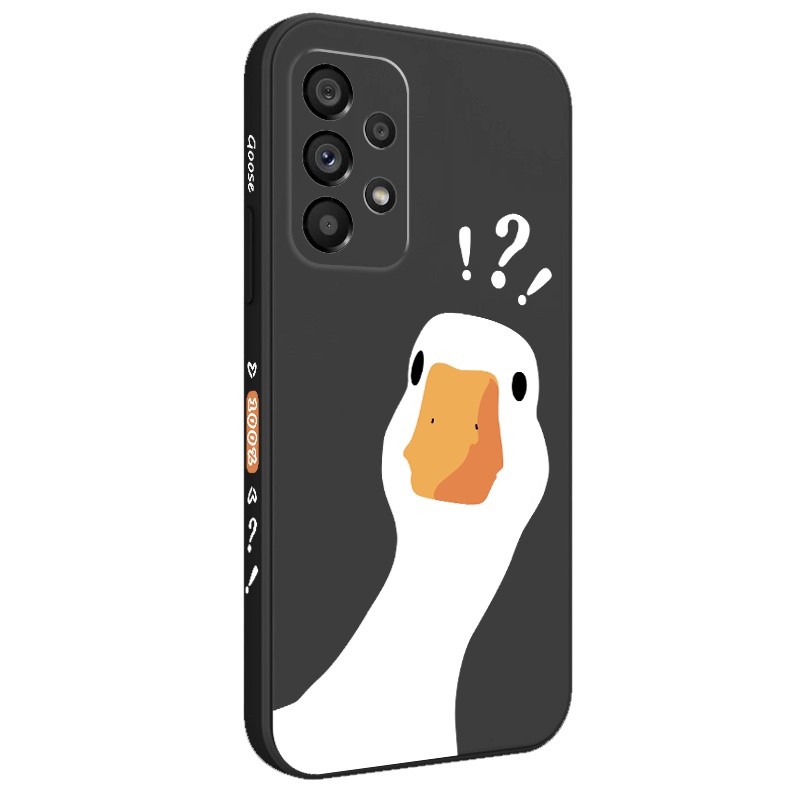 Ốp Lưng Silicone DẻO HìNh Con VịT Cho Samsung Galaxy A73 A53 A33 A23 5G