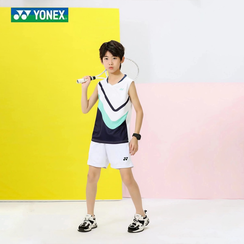 Áo Thun Sát Nách Yonex Chất Liệu microfiber 100% Thoáng Khí Thời Trang Cho Nam Và Nữ 3697