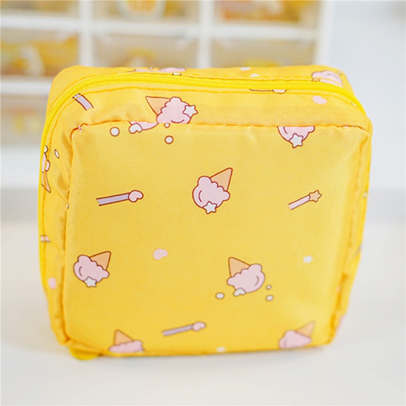 Túi Đựng Băng Vệ Sinh Nữ Vải Cotton Túi đóng gói