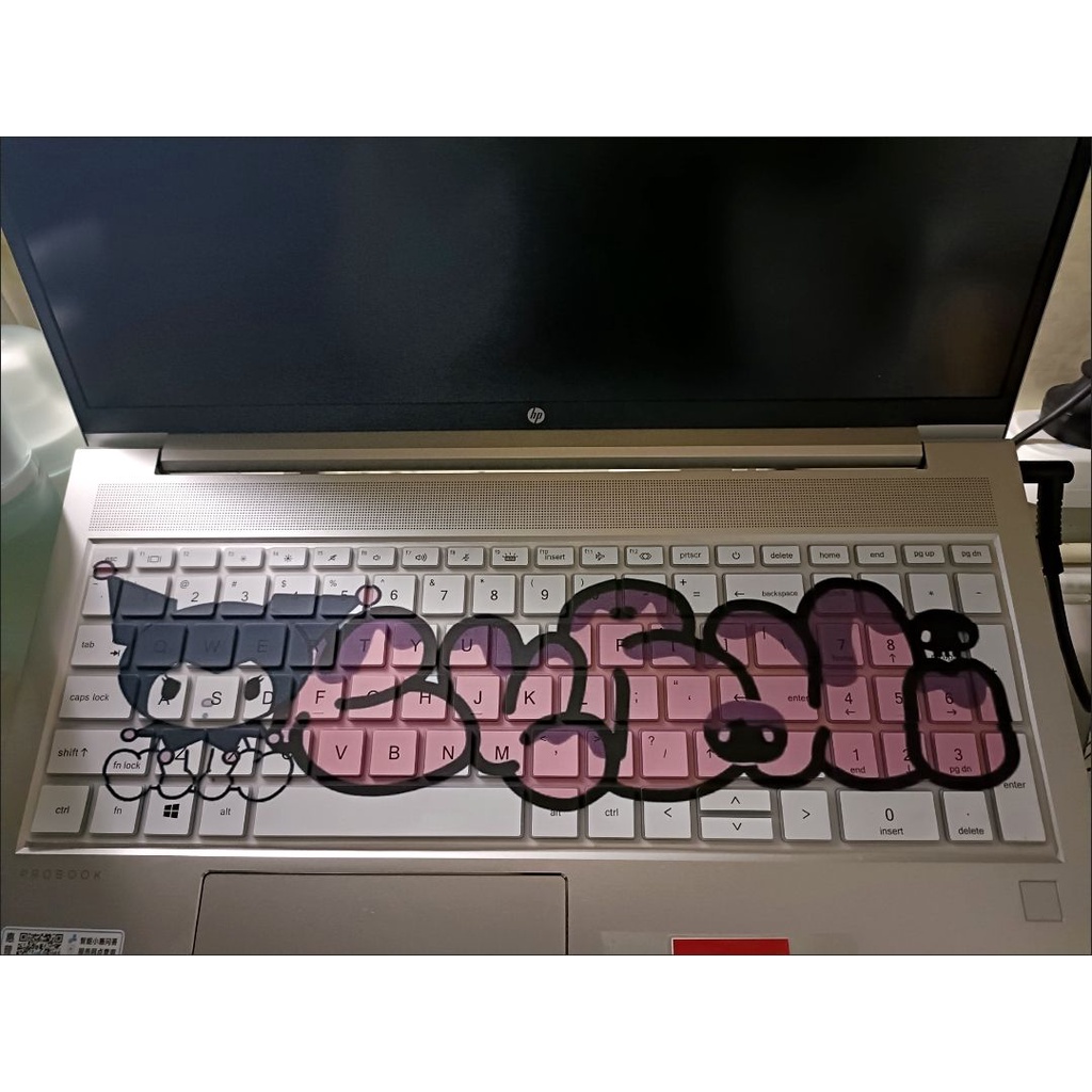 SANRIO Bàn Phím Silicon In Hình Kuromi Đáng Yêu Cho 2021 2022 HP EliteBook 840 G7 G8 14 Inch HP EliteBook 845 G8 G7 14 Inch