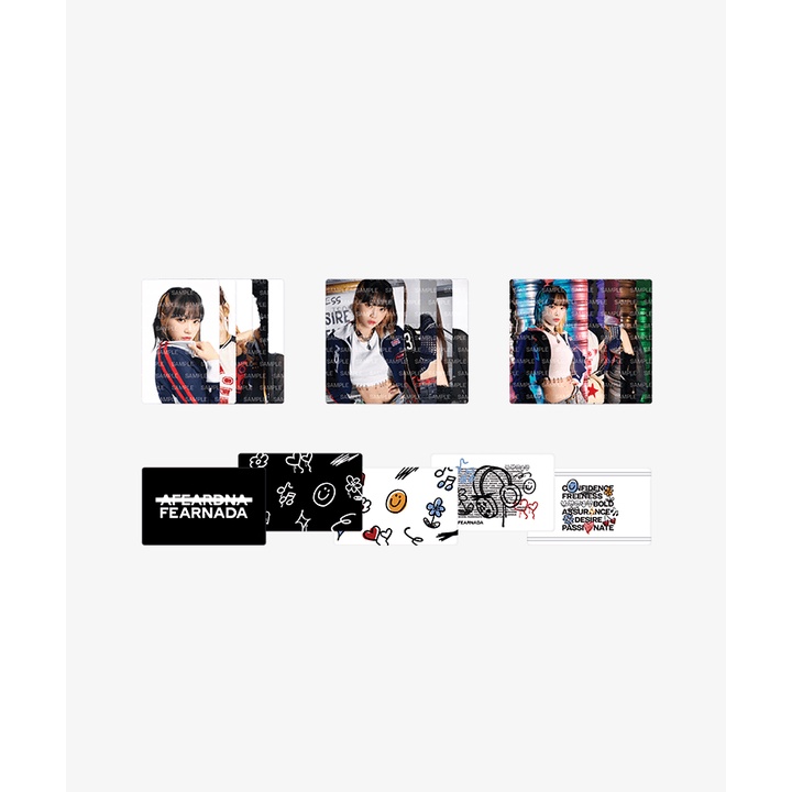 LE SSERAFIM FEARNADA 2023 PHOTOCARD SET