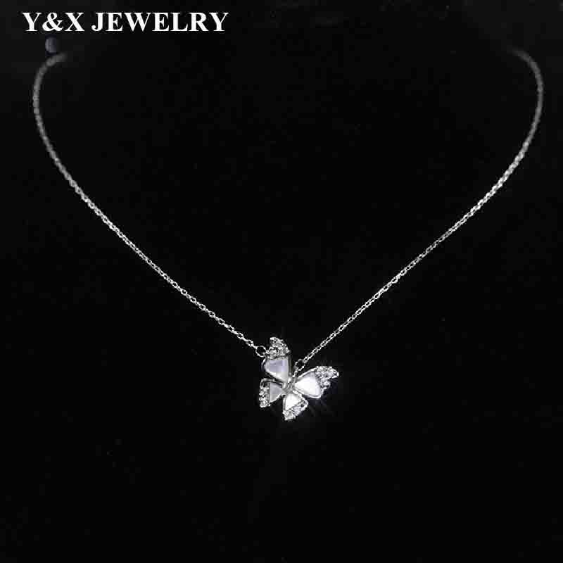 Vòng cổ MặT HìNh Bươm BướM ĐíNh Đá ThờI Trang