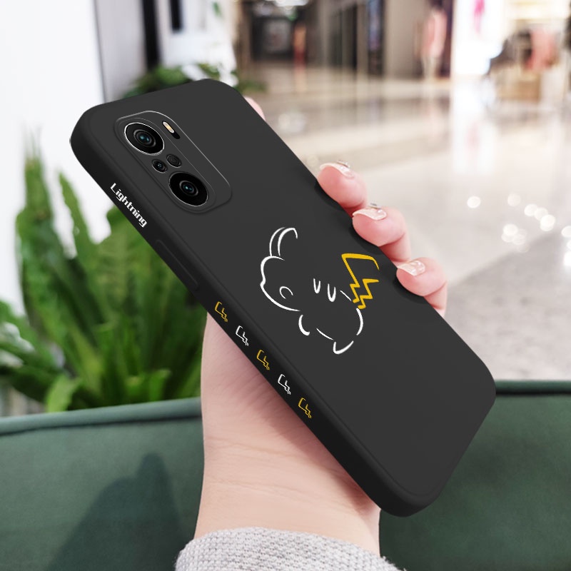 Ốp Điện Thoại Cảm Giác Chạm Thoải Mái Cho Xiaomi Poco F5 M5 M5S X5 PRO 5G