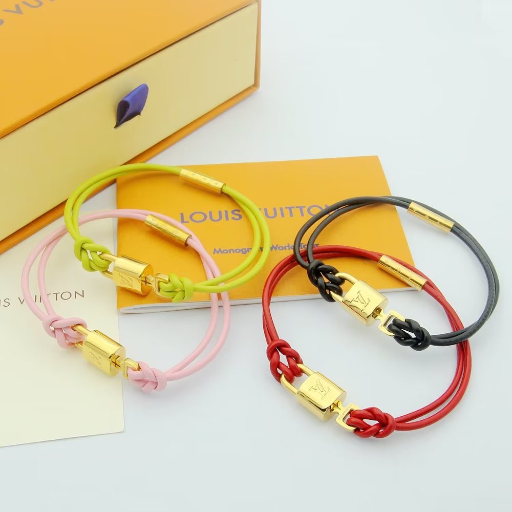 Vòng Tay Da Hai Lớp Mạ Bạc 925 Thời Trang