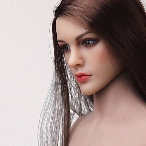 Mô Hình Đầu Nhân Vật Nữ Tóc Dài 12 "Tỉ Lệ 1 / 6 KT005