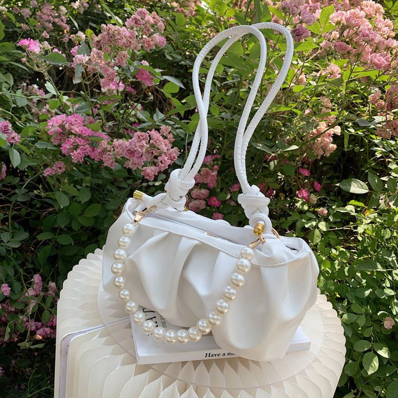 Túi Xách Đính Ngọc Trai Cao Cấp Thời Trang Theo Phong Cách Phương Tây Cho Nữ