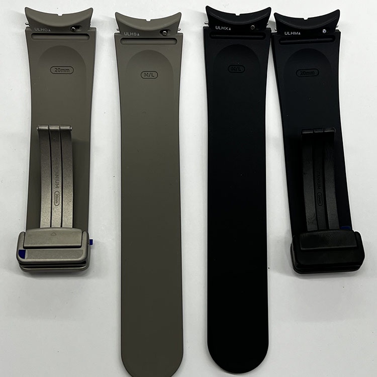 Dây Đeo Màu Đen Xám Cho Đồng Hồ Thông Minh Samsung Watch 5 Pro