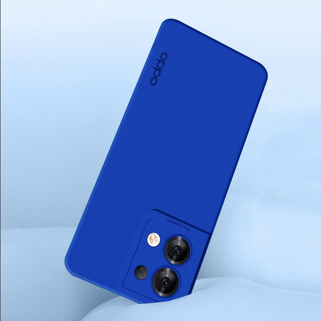 Ốp Điện Thoại Silicone Mềm Chống Sốc Màu Trơn Cho OPPO Reno 8 Pro 5G 8Z RENO 8T 4G