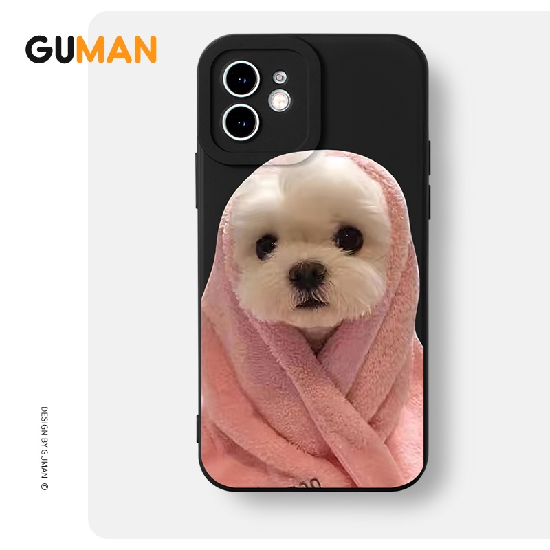 Ốp lưng GUMAN Mềm nam nữ cặp đôi dễ thương đẹp Cho iPhone 14 13 12 11 Pro Max SE 2020 X XR XS 8 7 ip 6S 6 Plus kute XYB1529