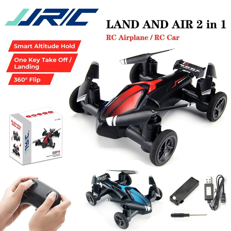 Máy Bay Điều Khiển Từ Xa JJRC H103 Land-Air Mini 4 Trục, Có Thể Xoay 360 Độ Lật