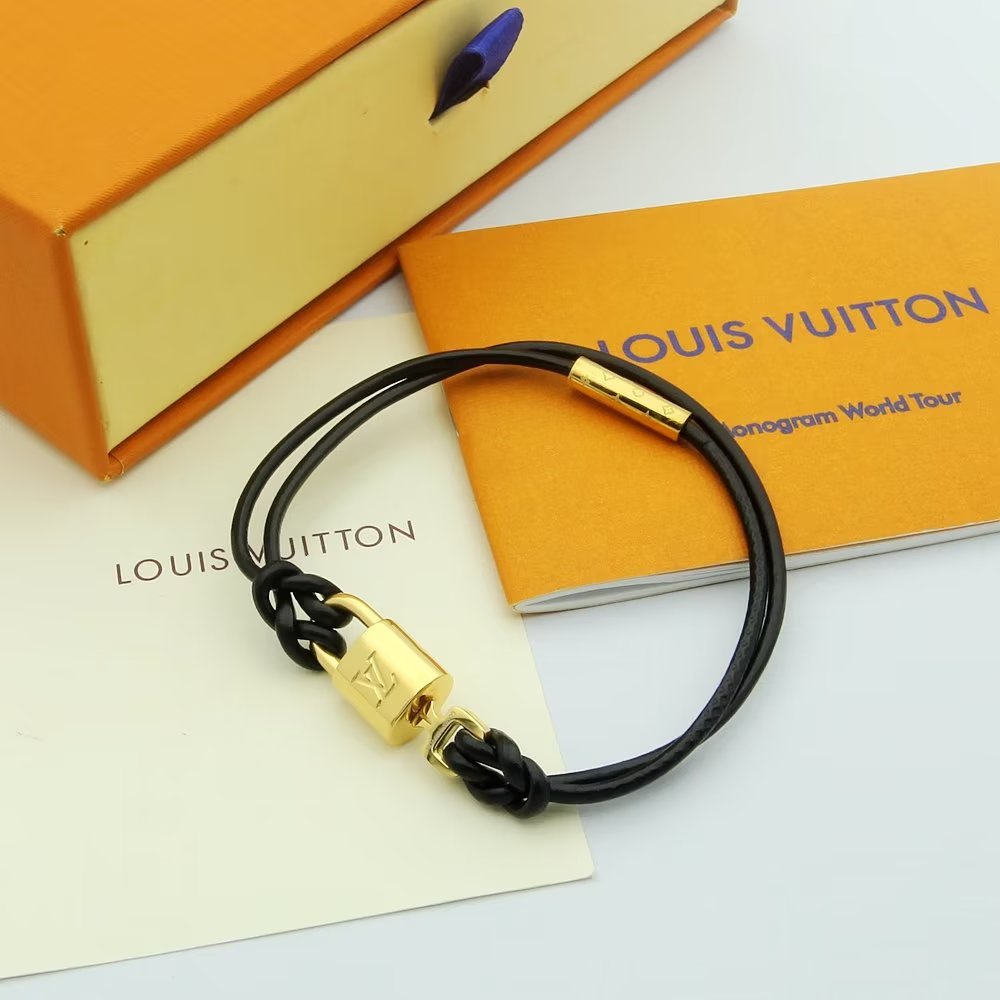 Vòng Tay Da Hai Lớp Mạ Bạc 925 Thời Trang