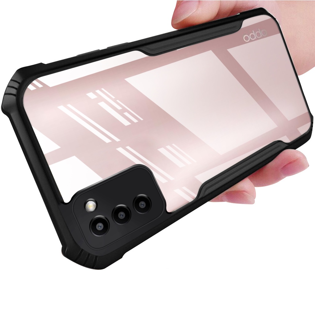 Ốp Điện Thoại Acrylic Trong Suốt Có Túi Khí Chống Sốc Cho OPPO A96 / 95 / 94 / 93 / 92 / 91 / 74 / 58 / 57 / 55 / 53 / 52 / 33 / 3