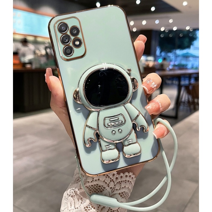 Cho Samsung M54 M14 M53 M33 M23 M52 M32 5G M22 S10 Plus F14 5G Ốp Lưng Phi Hành Gia