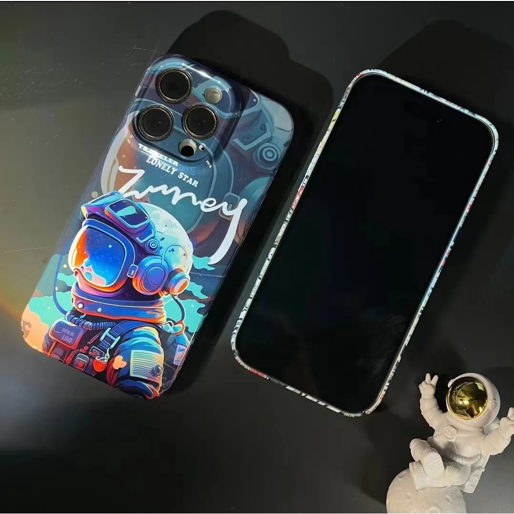 Ốp Điện Thoại PC Cứng Chống Rơi Hình Phi Hành Gia Cho iPhone 14 13 12 11 pro max 14 pro max 13 pro max 12 pro max 11