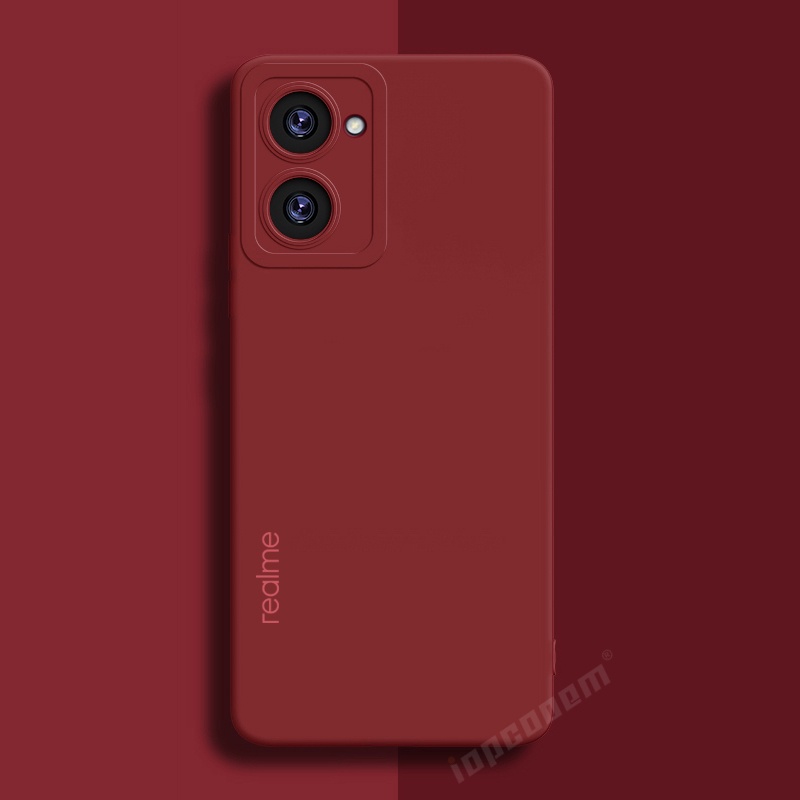 Ốp Điện Thoại Silicon Dẻo Màu Trơn Cho Realme 10 5G 9 Pro Plus 9i 4G