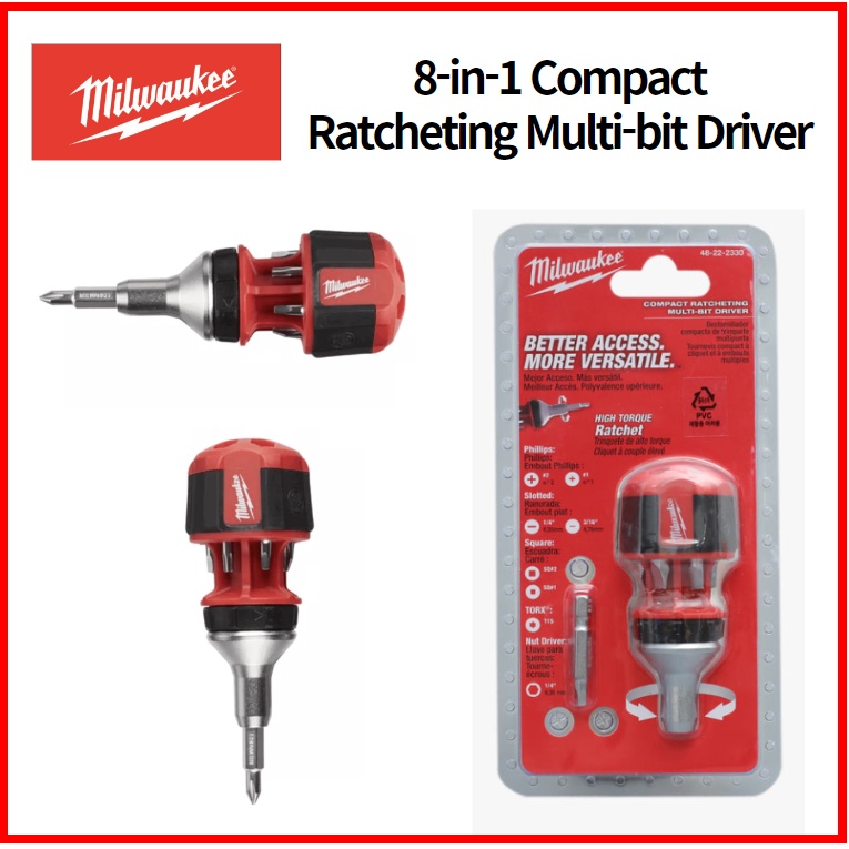 Trình Điều Khiển Đa Chức Năng 8 Trong 1 Milwaukee (48-22 - 2330)